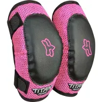 FOX Protège-coudes Pee Wee Titan Kinder Motocross, couleur rose, taille S/M