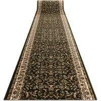 Rugsx Tapis de couloir HEAT-SET ROYAL ADR 1745 vert 80 cm 80x570 cm