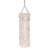 Jojomino Lustre Boho Decor Tissé à la main Charm Macramé Tenture murale Maison Décoration de couchette Abat-jour Mandala