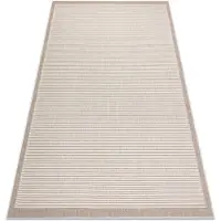Rugsx Tapis SPRING 20411558 Lignes, cadre à boucles - beige 160x230 cm