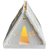 Jojomino Bougeoir Moules en Silicone Creux Étoiles et Lune Maison Décor Silicone Moule Camping Tente Chandelier Moule Aromathérapie
