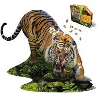 Sonstige Verlage Madd Capp - Contour puzzle tigre 1000 pièces
