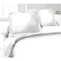 Lovely Home Lot De 2 Taies D'oreillers 100% Coton 50x70 Cm - Blanc