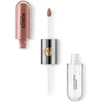 KIKO Milano Illimited Double Touch 103 Liquid Liquid Lipstick avec une finition lumineuse dans une application en deux etapes. Dure jusqu'a 12 he
