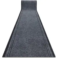 Rugsx PAILLASSON TAPIS DE COULOIR ANTIDÉRAPANT MALAGA gris 2107 100 cm 100x270 cm