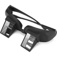 MaxPower (M) Lunettes de lecture TV assis, périscope paresseux horizontal