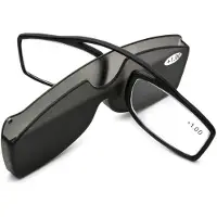 MaxPower (1.5) Lunettes de lecture à pince-nez Lunettes presbytes avec étui