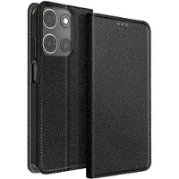 Avizar Étui pour Motorola Moto G15 et Moto G15 Power Clapet Porte-carte Noir