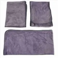 Typecat Ensemble de serviettes de salon de beauté, serviette de bain, bandeau et serviette de shampoing pour spa