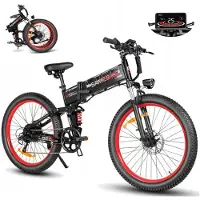 KUKIRIN Véhicule Électrique Vtt 1000w 45km/H 26*3.0"15ah Lo26 Plus Pliable