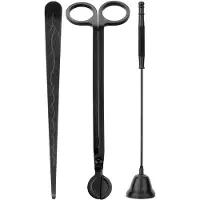Jojomino 3 en 1 Coupe-Mèche de Bougie Ensemble D'Accessoires de Bougie Accessoires de Bougie pour le Kit de Bougie D'Entretien des Bougies