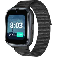 Myphone CareWatch LTE Smartwatch, noir, GPS, SOS, IP68, pour les seniors