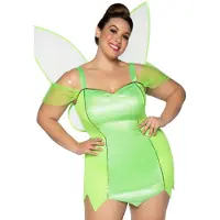 Leg avenue 4 PC Pretty Pixie comprend se - 1X-2X / VERT