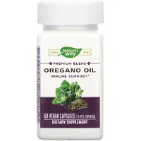 Nature'S Way , Huile d'Origan, Mélange Premium, 60 Capsules Végétaliennes