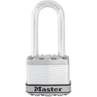 Master Lock Cadenas robuste M1XDLH Magnum avec cl , 1 paquet, argent