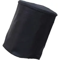 Torribaly Panier suspendu rond avec couvercle pour cadre de vélo, pliable, accessoires