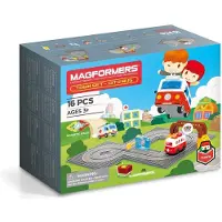 Magformers 717010, Voiture & course, 3 an(s), AA, Multicolore, métal, plastique