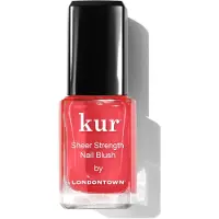 Londontown Kur Sheer Strength Nail Blush soin teinté, raffermissant et illuminateur ongles teinte Poppy 12 ml