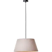 Brilliant Suspension Brok 50 cm | plafonnier intemporel | taupe | 1x E27 max. 52 W | IP20
