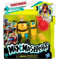 Transformers Mixmashers Bumblebee Custom Mix and Gatch Action Figure & Accessories 5 pouces (12 cm) Toys pour enfants de 4 ans et plus