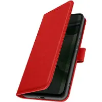 Avizar Étui pour iPhone XR Portefeuille et Support Vidéo Rouge