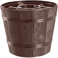 Kadax Support pour sapin de Noël "Taden", brun Support pour sapin de Noël, hauteur d'arbre jusqu'à 240 cm