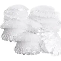 Semoic Lot de 50 doublures de cage jetables en plastique transparent pour lapin