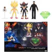 JAKKS Pacific Sonic 3 Movie ActionFigures Multi-Pack Figurine de 2,5" de Wave 2