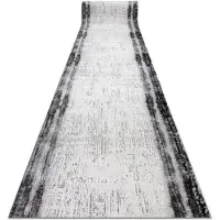 Rugsx Tapis de couloir TULS 51235 moderne, anthracite 100 cm 100x190 cm