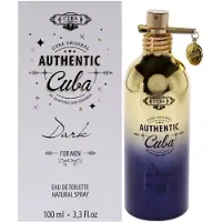 Cuba Paris Authentic Dark de pour homme - Spray EDT de 3,3 oz