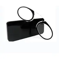 MaxPower (100) Lunettes de lecture avec repose-nez Portefeuille de poche portable Presbyte Hypermétrope