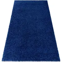 Rugsx Tapis SOFFI shaggy 5cm bleu foncé 60x100 cm