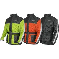Nelson Rigg Solo Storm Rain Jacket Jaune,Noir 2XL