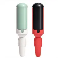 Torribaly Brosse adhésive pour chat, rouleau à poils d'animaux, grattoir double face pour tapis