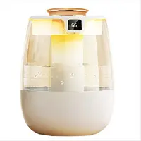 Typecat Humidificateur d'air 1,3 L à double port, brumisateur frais et diffuseur de parfum