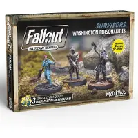 Modiphius Entertainment Fallout Survivors Washington Personalities - Miniaturenspiel - ENG Edition