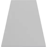 Rugsx Tapis ANTIDÉRAPANT RUMBA 1719 couleur unique gris clair 200x450 cm