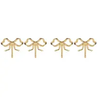 Semoic 4 Pièces Crochet Décoratif pour Porte-Serviette Crochets pour Chapeau en Forme D'Arc Crochets pour Chapeau en Forme D'Arc en Laiton Crochet pour