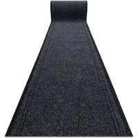 Rugsx PAILLASSON TAPIS DE COULOIR ANTIDÉRAPANT MALAGA anthracite 2082 100 cm 100x110 cm