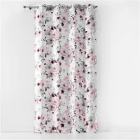 Douceur D`Interieur Rideau En Velours Fleuri