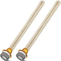 Typecat Lot de 2 mèches de rechange pour lampe à huile, brûleur catalytique à contrôle d'air pour
