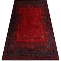Rugsx Tapis en laine SUPERIOR NAKBAR PREMIUM oriental rubis 170x235 cm