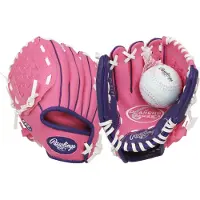 Rawlings Gant de baseball pour jeunes et T-Ball PLAYERS Series pour gaucher