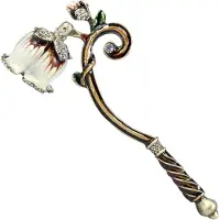 Semoic Extincteur à bougie rétro, outils parfumés, émail