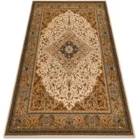 Rugsx Tapis en laine SUPERIOR PIENA Rosette chameau 235x350 cm