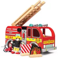 Le Toy Van - Set vehicule de pompiers