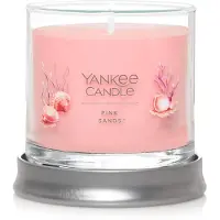 Yankee candle Bougie parfum e Pink Sands Signature, 120 g, petit gobelet, m che unique, plus de 20 heures de combustion