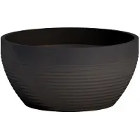 Garden ID Pot de Fleurs Noir Garden ID - 35 x 16 cm