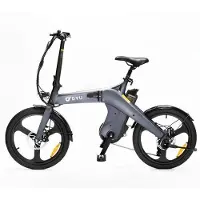 DYU Vélo électrique pliable -T1 - Autonomie 60 km - Batterie amovible 10 Ah - Moteur 250 W - Pneus 20"