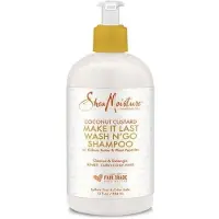 Shea Moisture Coconut Custard Make It Last Wash N'Go Shampooing 577ml